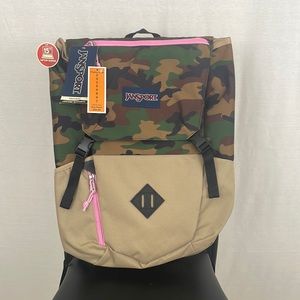 Brand New Jansport camo backpack